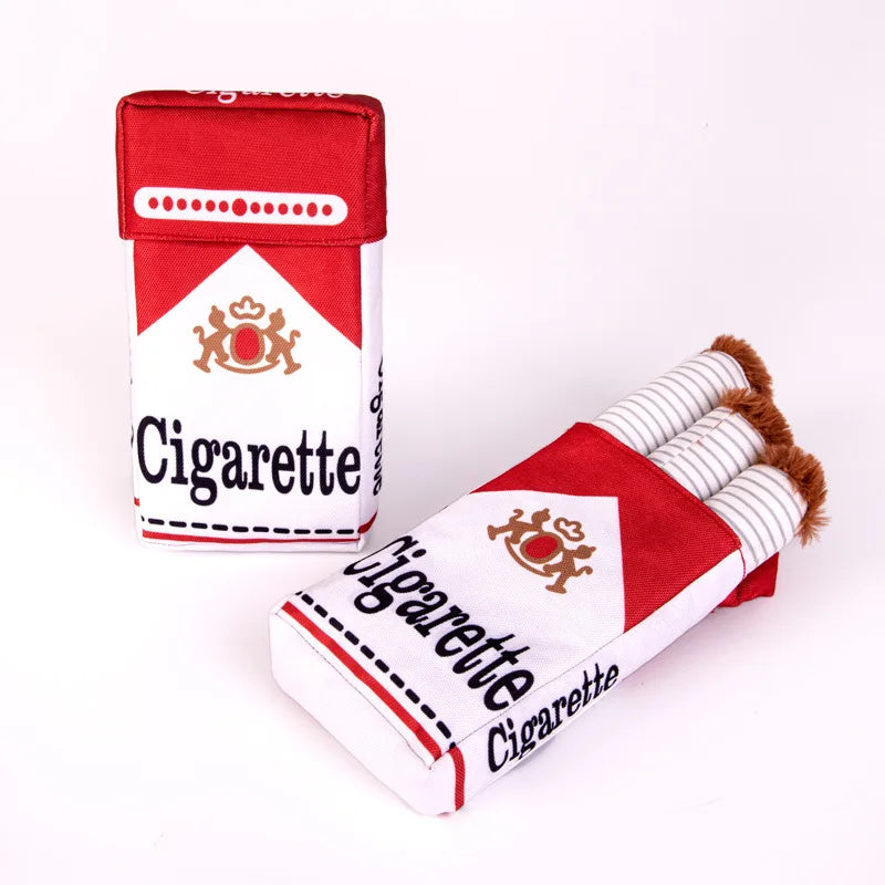 Dog Cigarette pack toy