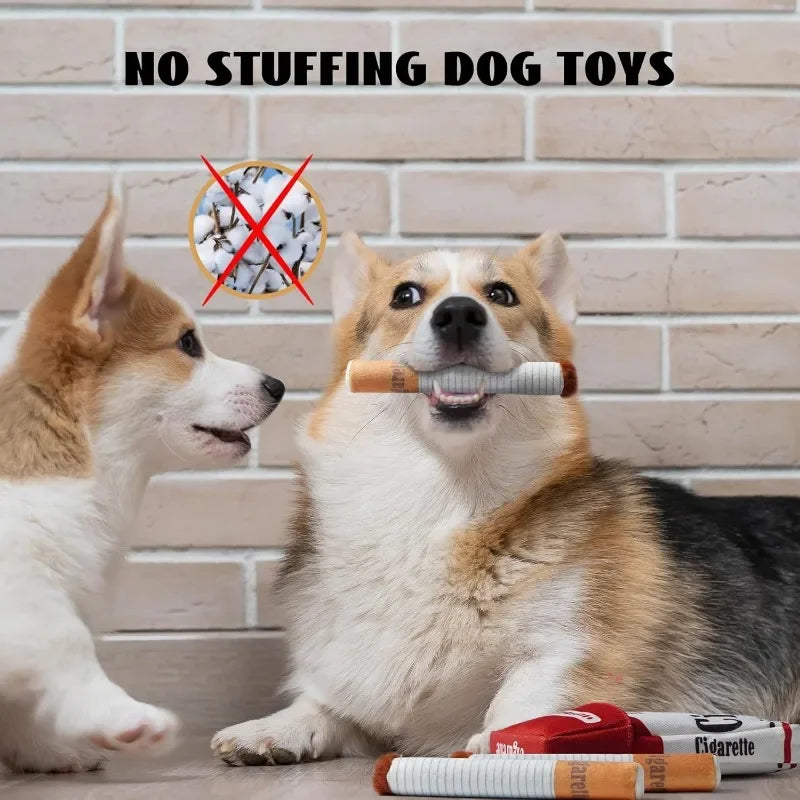 Dog Cigarette pack toy