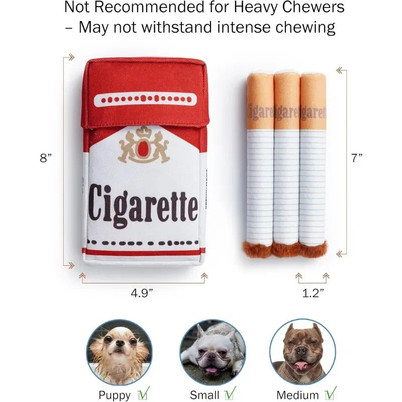 Dog Cigarette pack toy