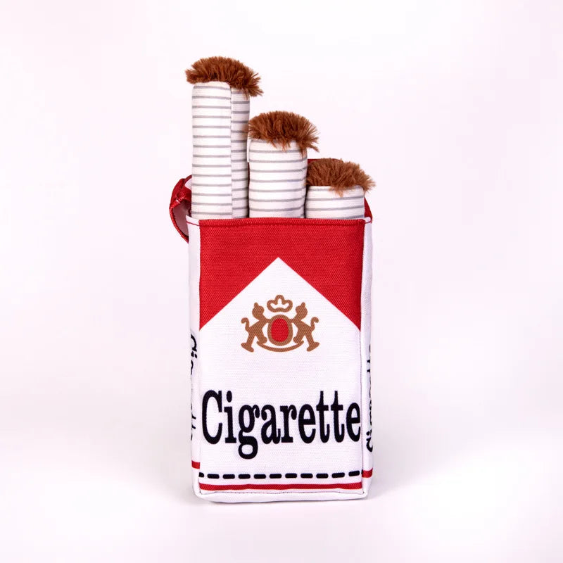Dog Cigarette pack toy